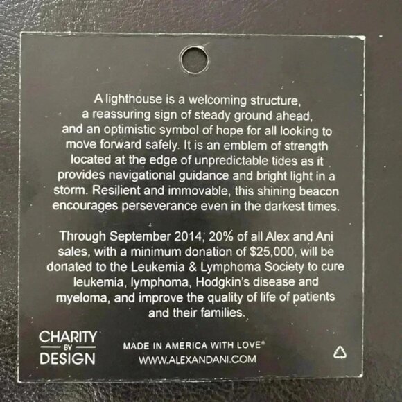 Alex and Ani | Lighthouse, Expandable Rafaelian Bangle Bracelet. - Picture 12 of 13